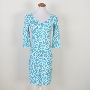 Persifor Kilpatrick Leopard Animal Print Dress - XS